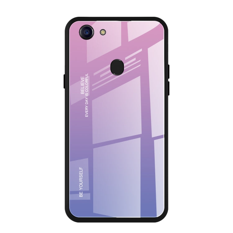 Gradient Color Glass Case, For Galaxy A10s, For Galaxy A80, For OnePlus 7