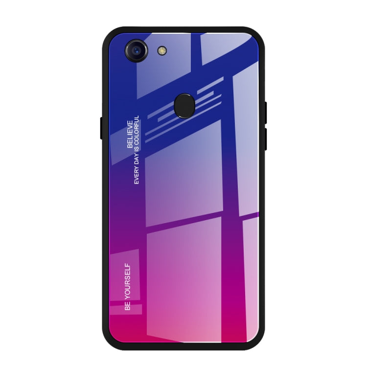 Gradient Color Glass Case, For Galaxy A10s, For Galaxy A80, For OnePlus 7