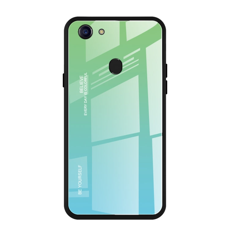 Gradient Color Glass Case, For Galaxy A10s, For Galaxy A80, For OnePlus 7