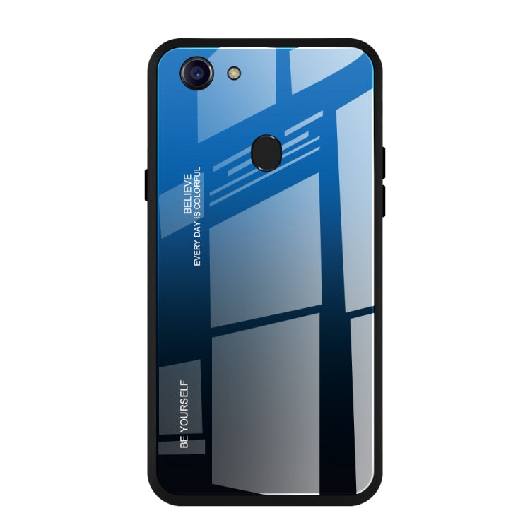 Gradient Color Glass Case, For Galaxy A10s, For Galaxy A80, For OnePlus 7