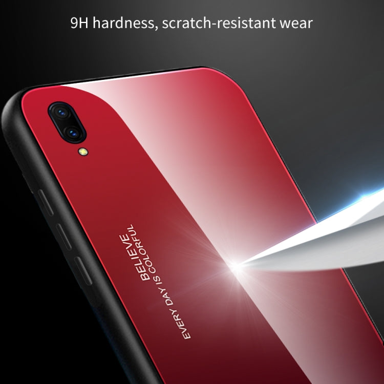 Gradient Color Glass Case, For OPPO A9 (2020), For OPPO F3, For OPPO F5