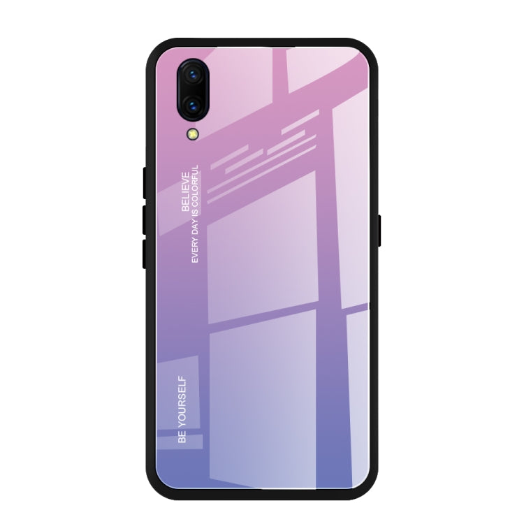 Gradient Color Glass Case, For OPPO A9 (2020), For OPPO F3, For OPPO F5