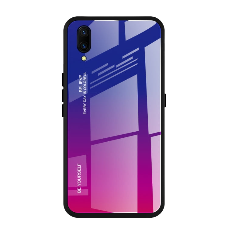 Gradient Color Glass Case, For OPPO A9 (2020), For OPPO F3, For OPPO F5