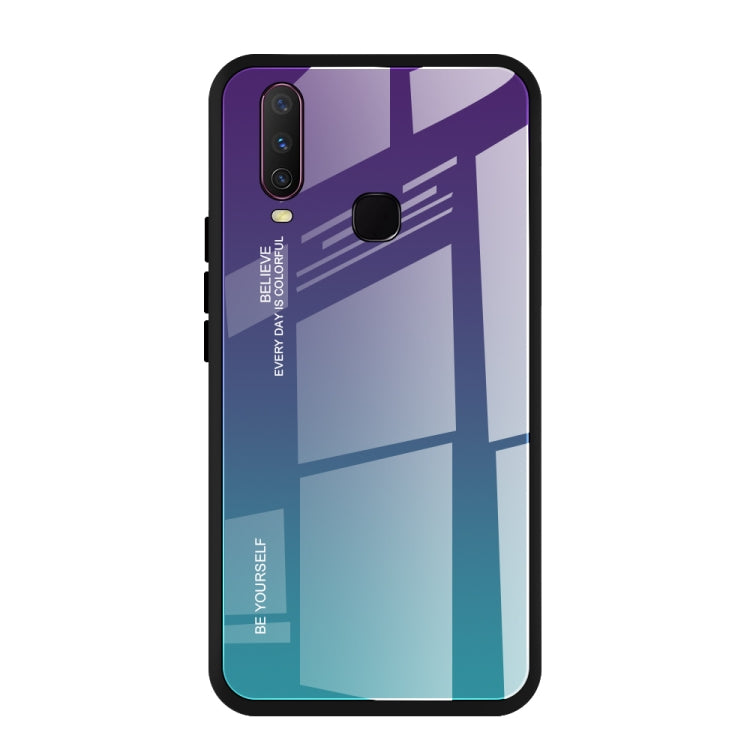 Gradient Color Glass Case, For OPPO A9 (2020), For OPPO F3, For OPPO F5