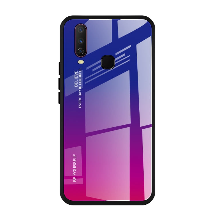Gradient Color Glass Case, For OPPO A9 (2020), For OPPO F3, For OPPO F5