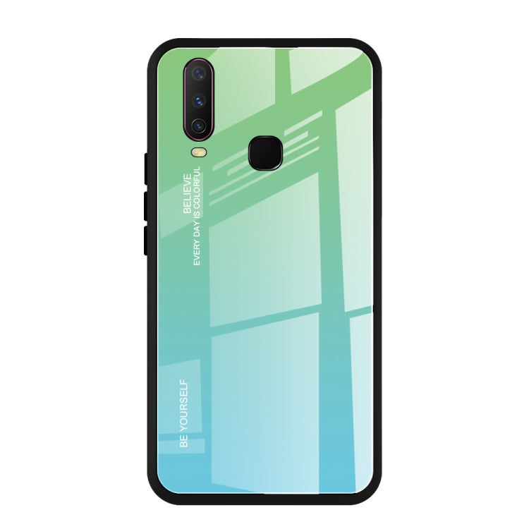 Gradient Color Glass Case, For OPPO A9 (2020), For OPPO F3, For OPPO F5