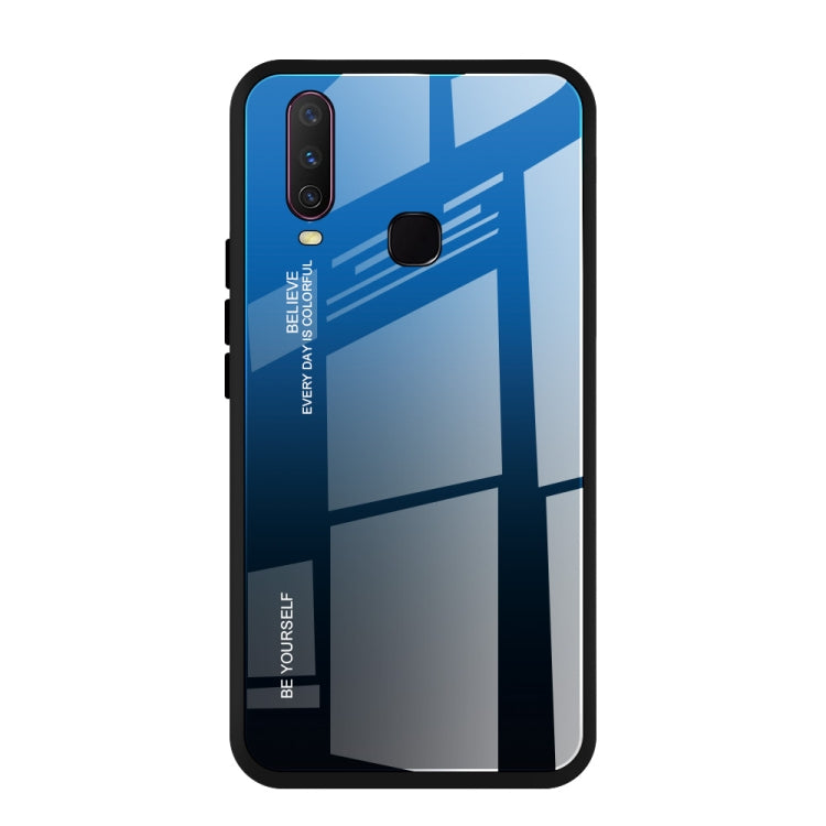 Gradient Color Glass Case, For OPPO A9 (2020), For OPPO F3, For OPPO F5