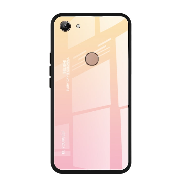 Gradient Color Glass Case, For OPPO A9 (2020), For OPPO F3, For OPPO F5