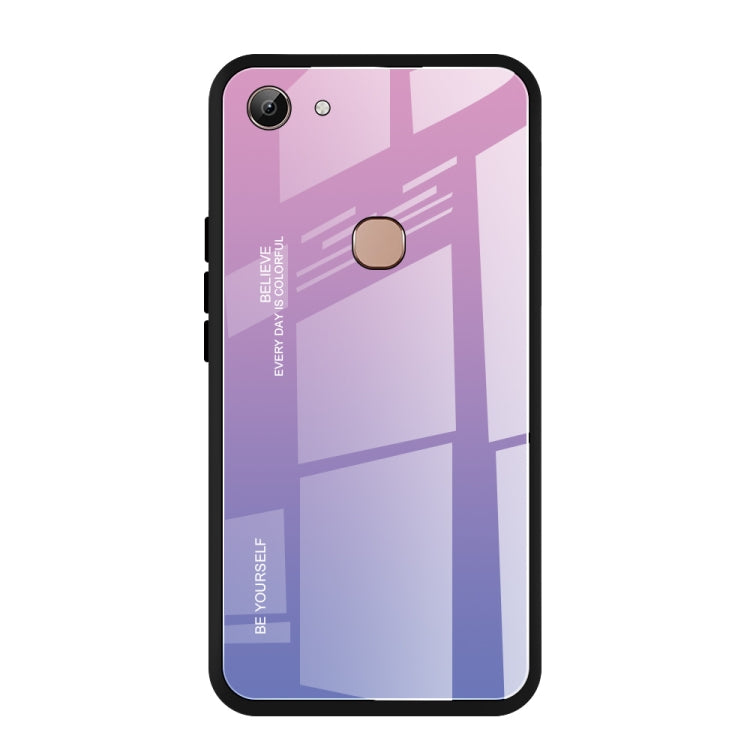Gradient Color Glass Case, For OPPO A9 (2020), For OPPO F3, For OPPO F5