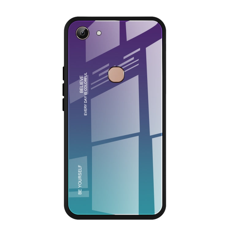 Gradient Color Glass Case, For OPPO A9 (2020), For OPPO F3, For OPPO F5