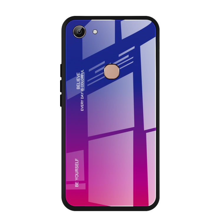 Gradient Color Glass Case, For OPPO A9 (2020), For OPPO F3, For OPPO F5