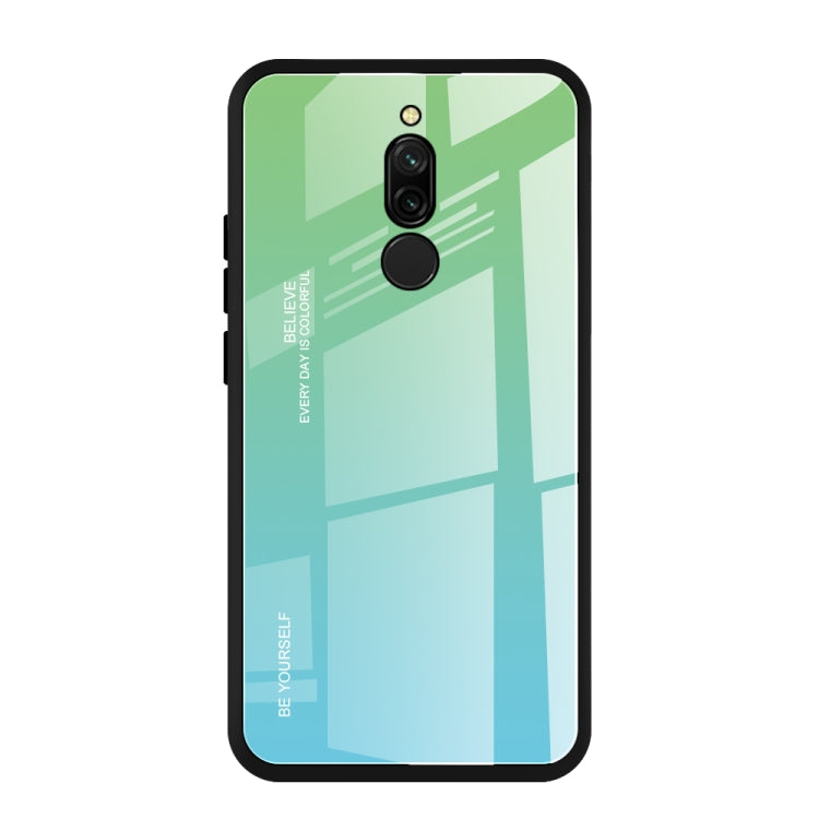 Gradient Color Glass Case, For Vivo V7, For Vivo V11, For Vivo X23