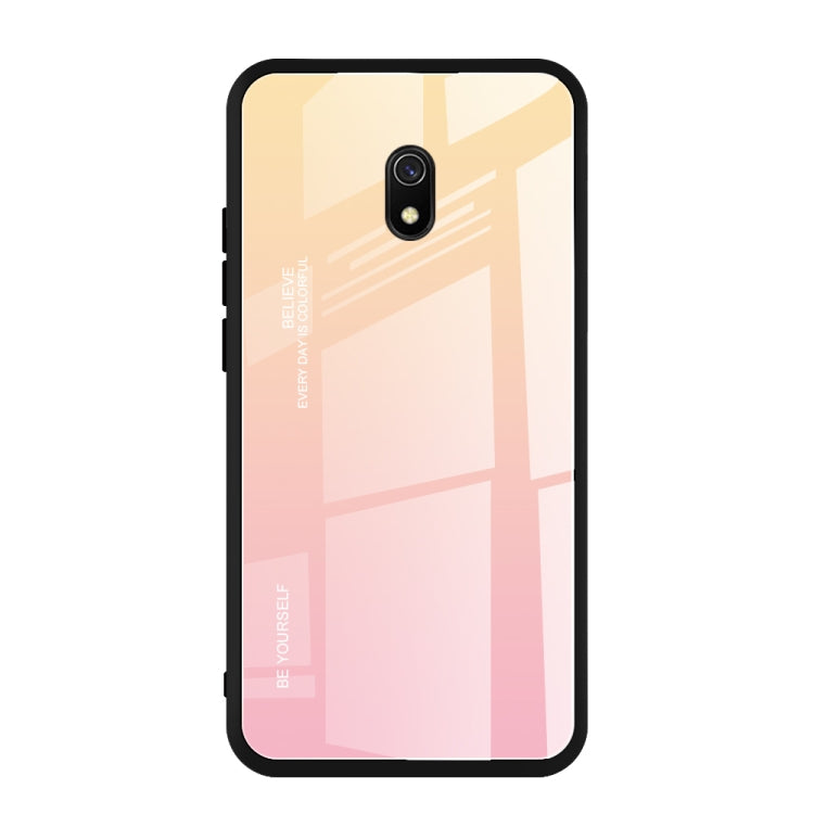 Gradient Color Glass Case, For Vivo V7, For Vivo V11, For Vivo X23