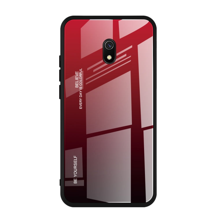 Gradient Color Glass Case, For Vivo V7, For Vivo V11, For Vivo X23