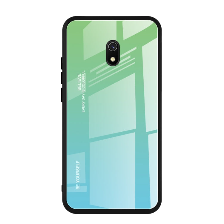 Gradient Color Glass Case, For Vivo V7, For Vivo V11, For Vivo X23