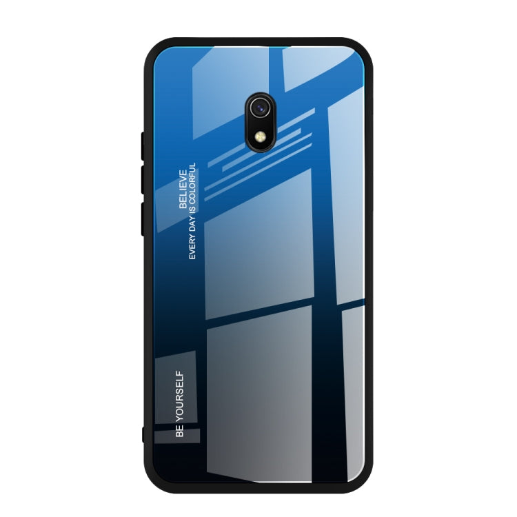 Gradient Color Glass Case, For Vivo V7, For Vivo V11, For Vivo X23