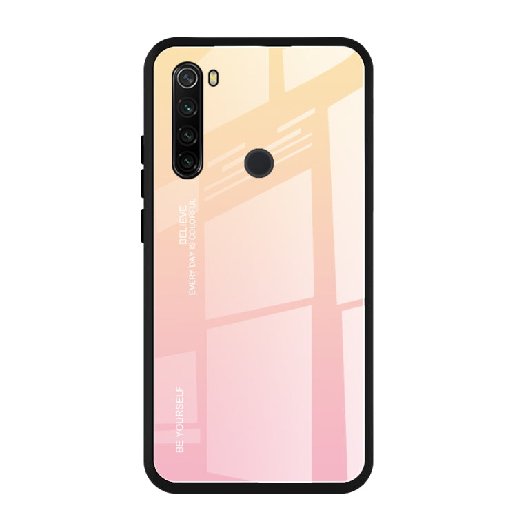 Gradient Color Glass Case, For Vivo V7, For Vivo V11, For Vivo X23