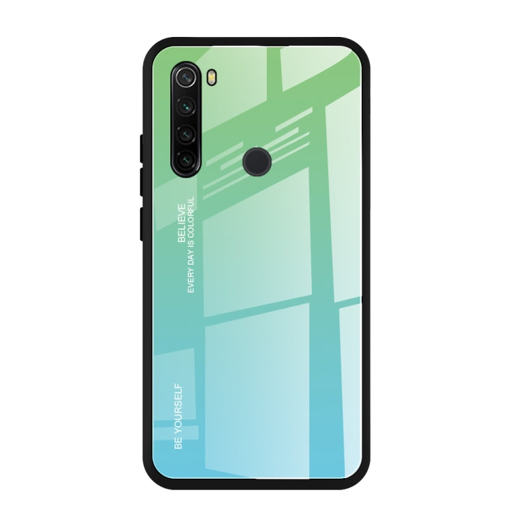 Gradient Color Glass Case, For Vivo V7, For Vivo V11, For Vivo X23