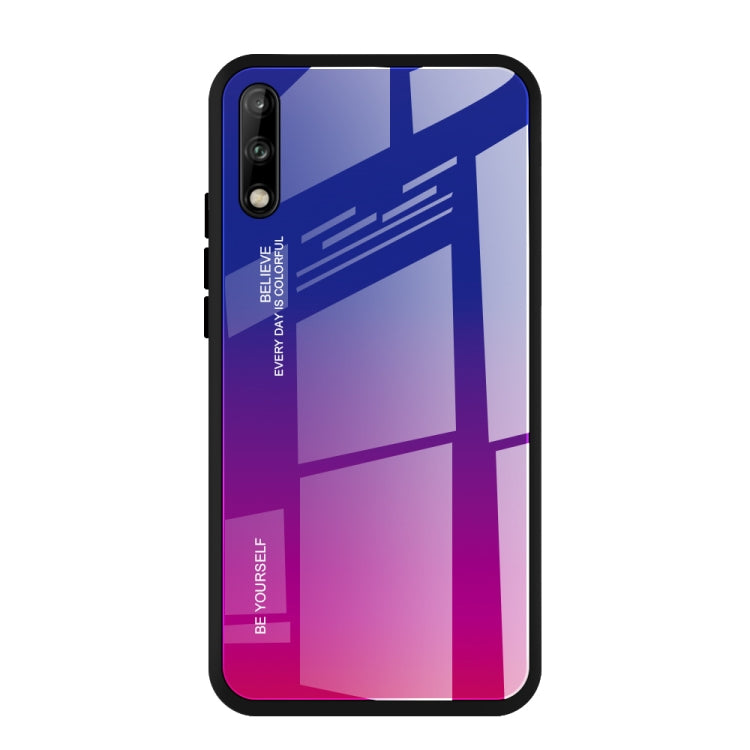 Gradient Color Glass Case, For Vivo Y17, For Vivo Y83, For Xiaomi Redmi 8