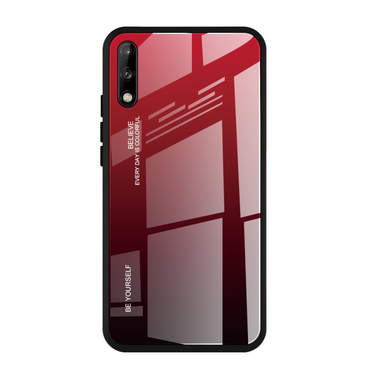 Gradient Color Glass Case, For Vivo Y17, For Vivo Y83, For Xiaomi Redmi 8