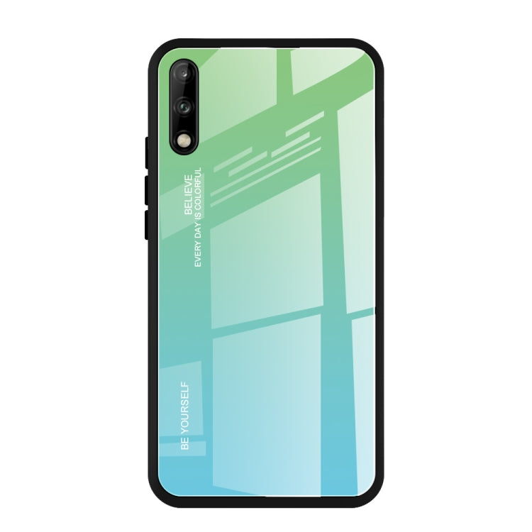 Gradient Color Glass Case, For Vivo Y17, For Vivo Y83, For Xiaomi Redmi 8