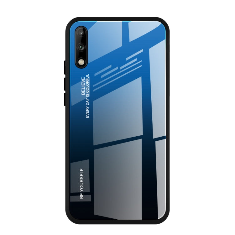 Gradient Color Glass Case, For Vivo Y17, For Vivo Y83, For Xiaomi Redmi 8