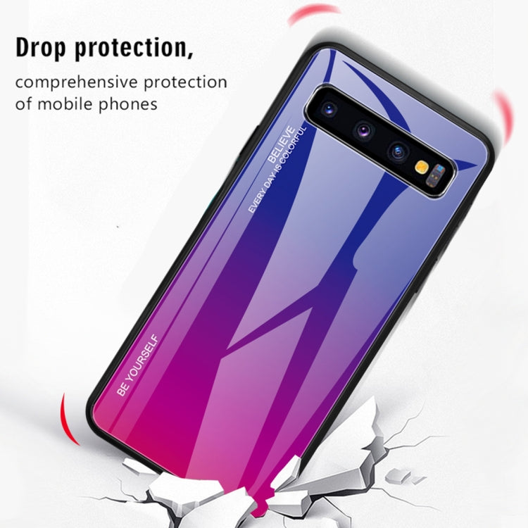 Gradient Color Glass Case, For Xiaomi Redmi 8A, For Xiaomi Redmi Note 8T, For Huawei Enjoy 10