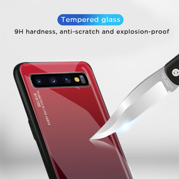 Gradient Color Glass Case, For Xiaomi Redmi 8A, For Xiaomi Redmi Note 8T, For Huawei Enjoy 10