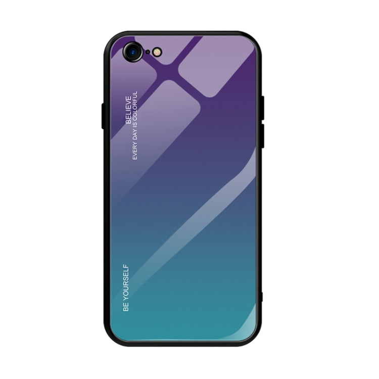 Gradient Color Glass Case, For Xiaomi Redmi 8A, For Xiaomi Redmi Note 8T, For Huawei Enjoy 10