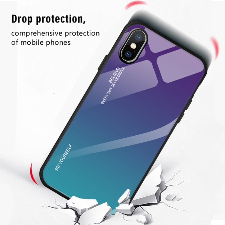 Gradient Color Glass Case, For Galaxy A90 5G, For Xiaomi Mi CC9 Pro, For Galaxy S10 5G