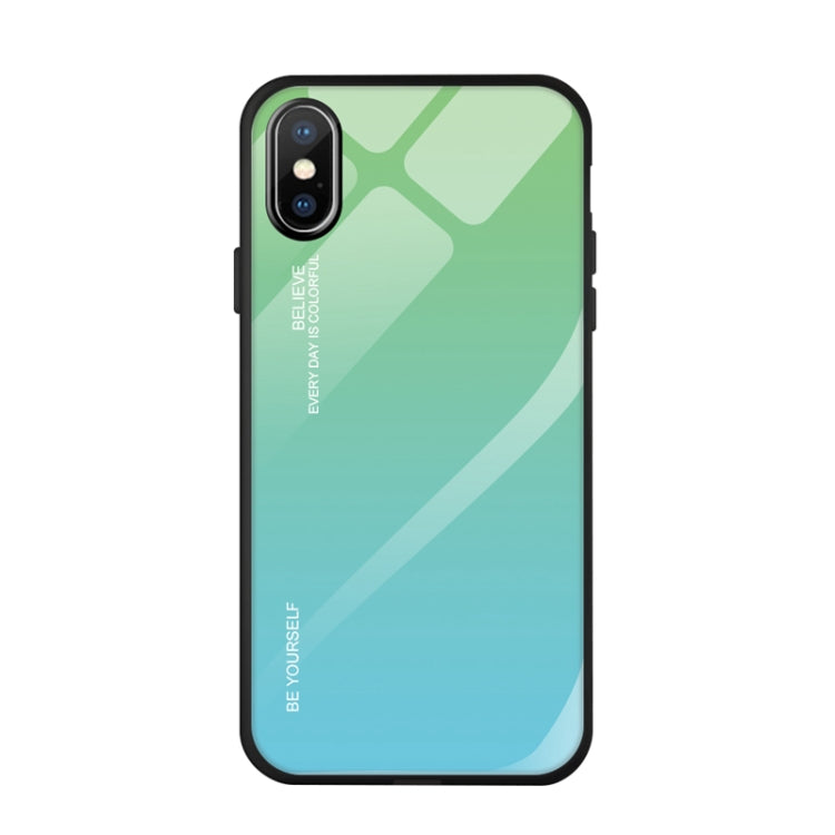 Gradient Color Glass Case, For Galaxy A90 5G, For Xiaomi Mi CC9 Pro, For Galaxy S10 5G