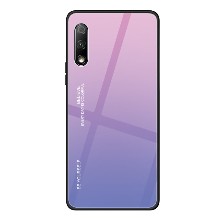 Gradient Color Glass Case, For Galaxy A90 5G, For Xiaomi Mi CC9 Pro, For Galaxy S10 5G
