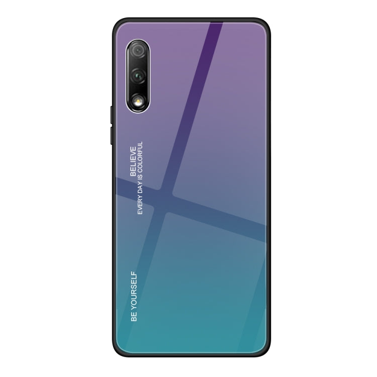 Gradient Color Glass Case, For Galaxy A90 5G, For Xiaomi Mi CC9 Pro, For Galaxy S10 5G