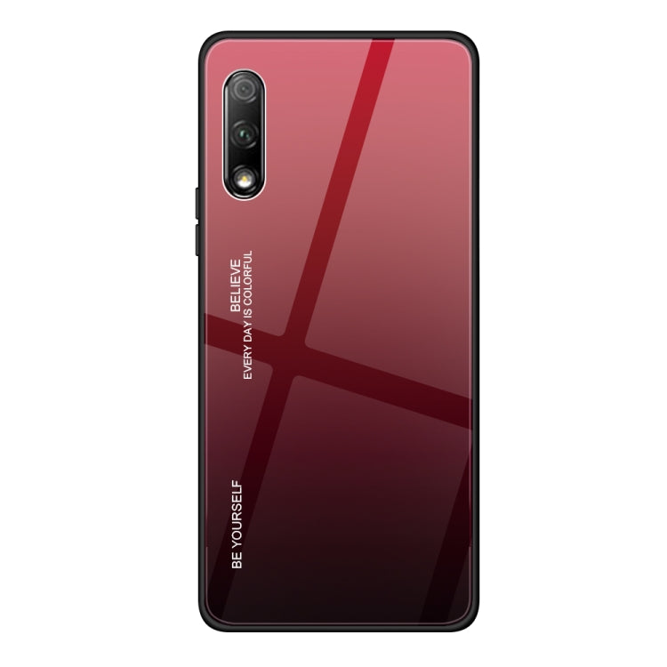 Gradient Color Glass Case, For Galaxy A90 5G, For Xiaomi Mi CC9 Pro, For Galaxy S10 5G