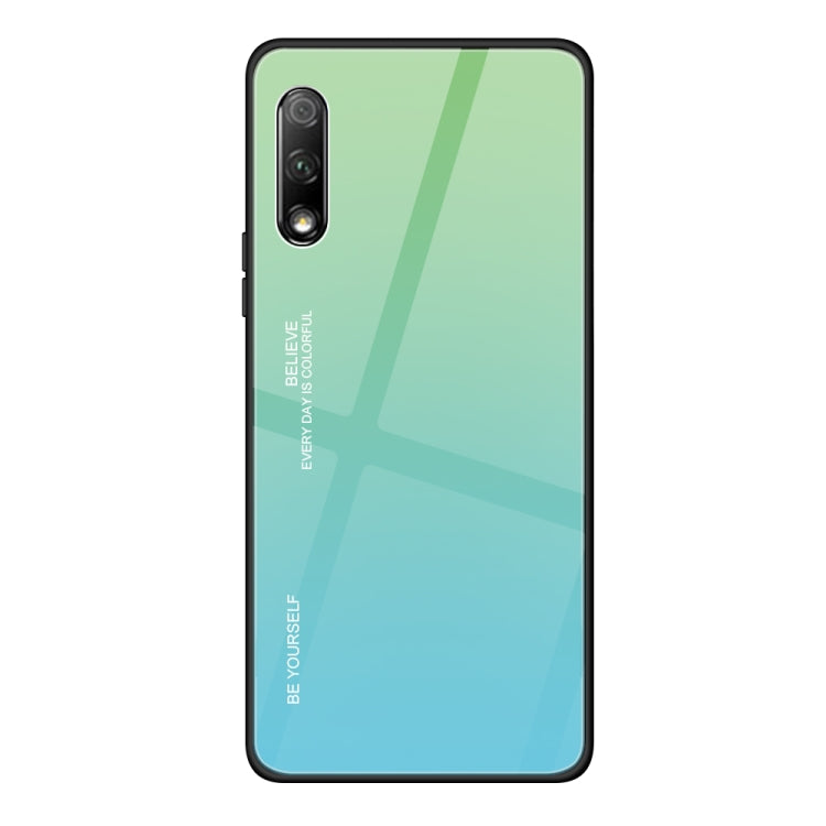 Gradient Color Glass Case, For Galaxy A90 5G, For Xiaomi Mi CC9 Pro, For Galaxy S10 5G