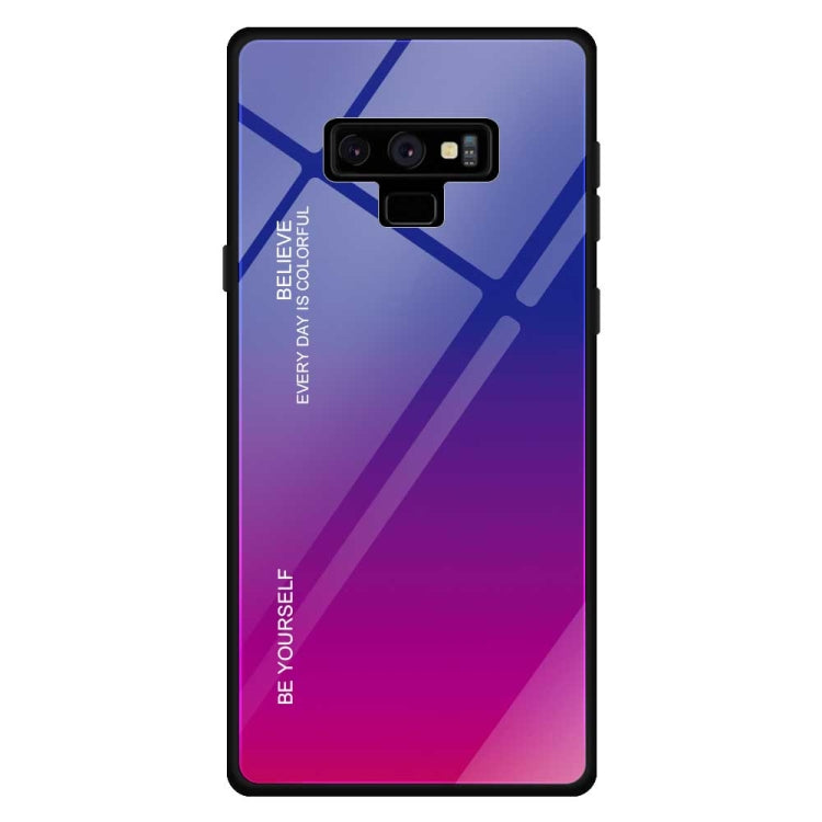 Gradient Color Glass Case, For Galaxy A30, For Galaxy A50, For Galaxy A60