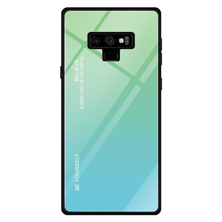 Gradient Color Glass Case, For Galaxy A30, For Galaxy A50, For Galaxy A60