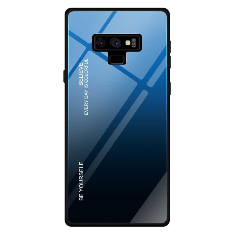 Gradient Color Glass Case, For Galaxy A30, For Galaxy A50, For Galaxy A60