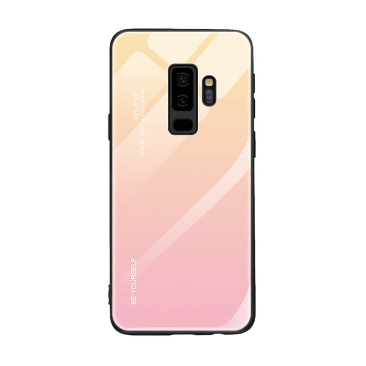 Gradient Color Glass Case, For Galaxy A30, For Galaxy A50, For Galaxy A60