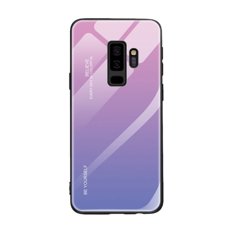 Gradient Color Glass Case, For Galaxy A30, For Galaxy A50, For Galaxy A60