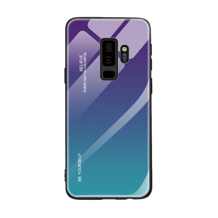 Gradient Color Glass Case, For Galaxy A30, For Galaxy A50, For Galaxy A60