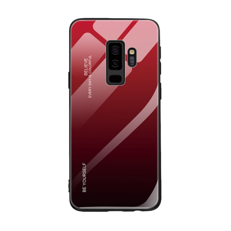 Gradient Color Glass Case, For Galaxy A30, For Galaxy A50, For Galaxy A60