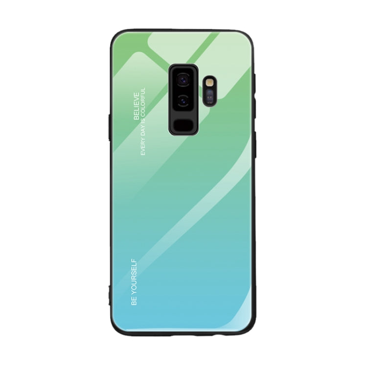 Gradient Color Glass Case, For Galaxy A30, For Galaxy A50, For Galaxy A60