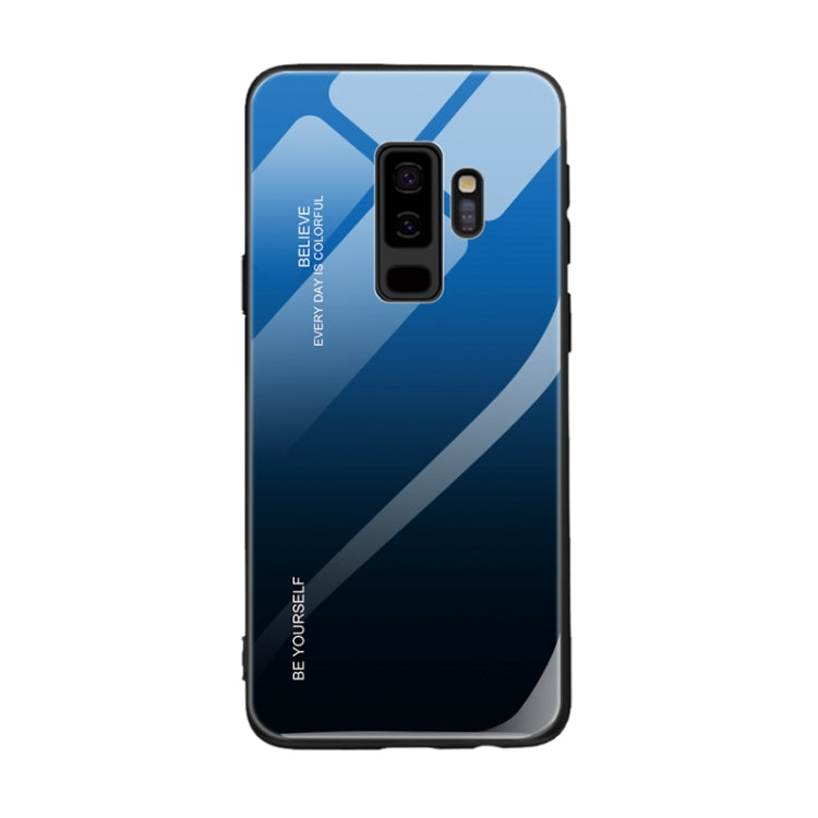 Gradient Color Glass Case, For Galaxy A30, For Galaxy A50, For Galaxy A60
