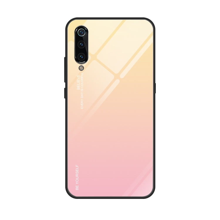 Gradient Color Glass Case, For Galaxy A70, For Galaxy M10, For Galaxy M30
