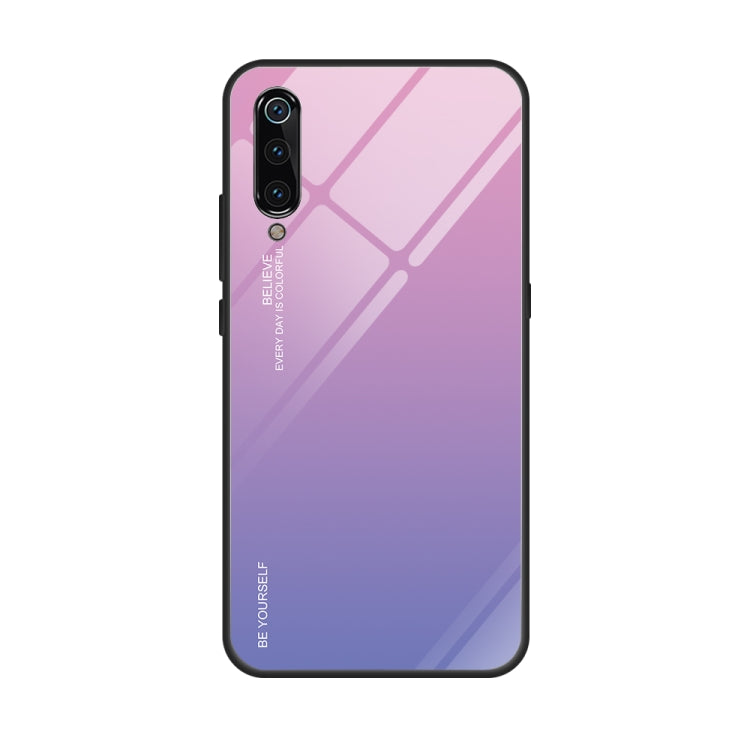 Gradient Color Glass Case, For Galaxy A70, For Galaxy M10, For Galaxy M30