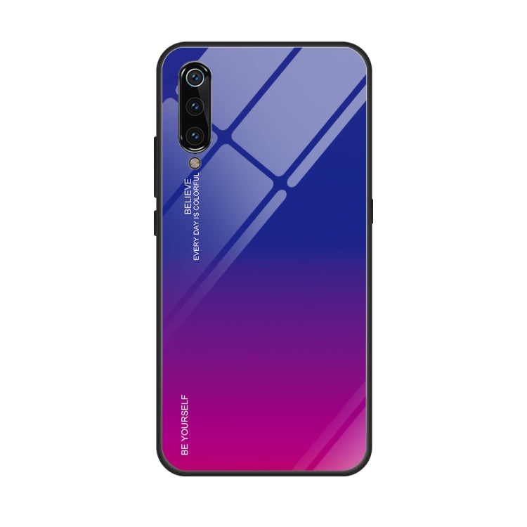 Gradient Color Glass Case, For Galaxy A70, For Galaxy M10, For Galaxy M30