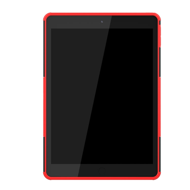 Tire Texture TPU + PC Shockproof Case with Holder, For iPad 10.2 2021 / 2020 / 2019, For Galaxy Tab S6, For Huawei MediaPad M5 Lite 8