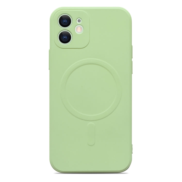 Liquid Silicone Full Coverage Magsafe Phone Case, For iPhone 12 mini, For iPhone 12, For iPhone 12 Pro