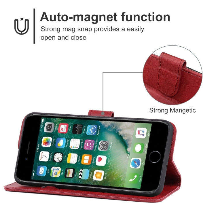 Leather Phone Case, For iPhone 13 Pro, For iPhone 13 mini, For iPhone 12 Pro, For iPhone 12, For iPhone 12 mini, For iPhone 11 Pro, For iPhone 11, For iPhone SE 2022 / SE 2020 / 8 / 7